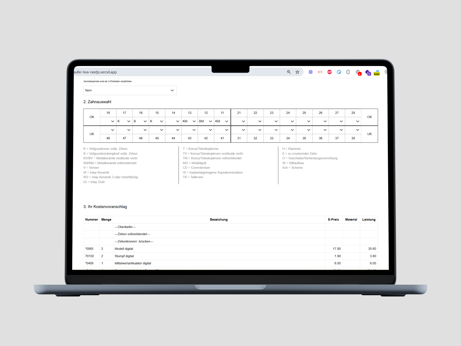 Laufer Zahntechnik project image